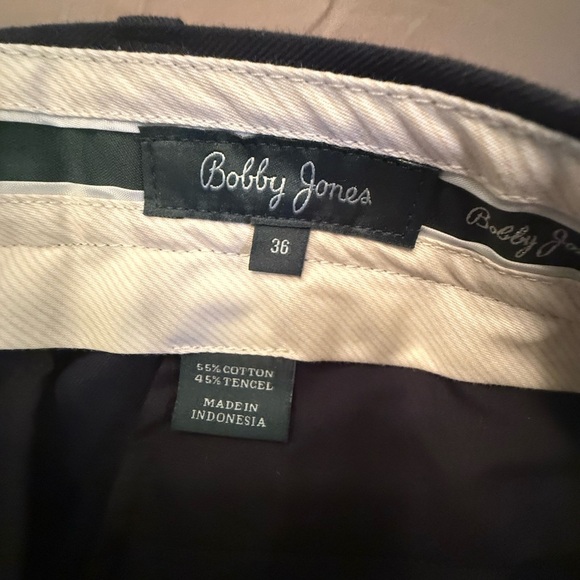 NWT Bobby Jones Men's Pleat Front Golf Shorts - Navy Size 36 6”Inseam MSRP $110 - Picture 5 of 10